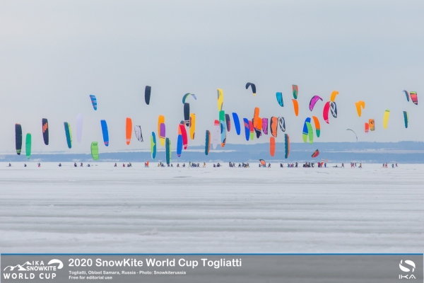 Snowkite World Cup Togliatti - Day 1